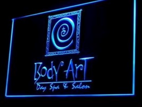 Body Art Day Spa Salon Reflexology LED Neon Sign